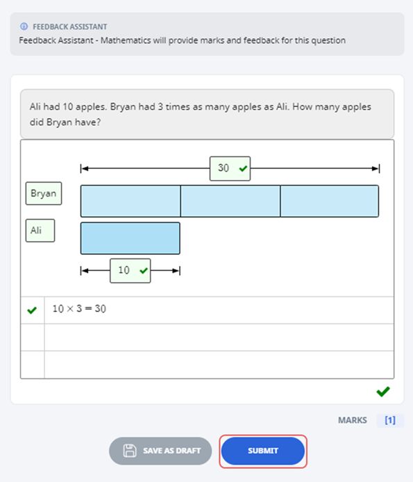 About Feedback Assistant Mathematics