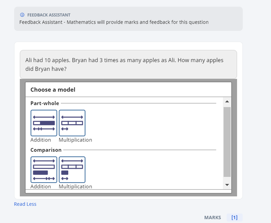 About Feedback Assistant Mathematics