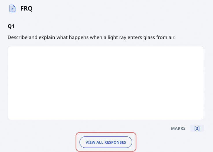 Analyse Students’ Responses with Data Assistant